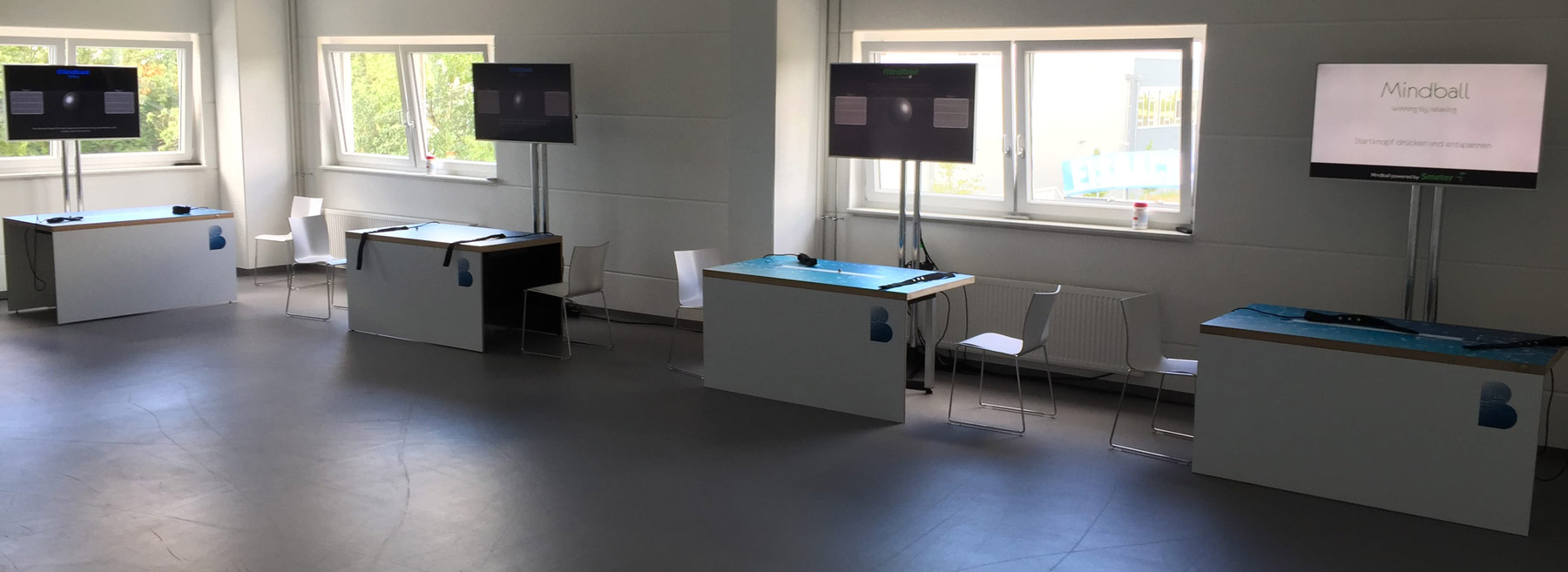 Mehrere Mindball Stationen